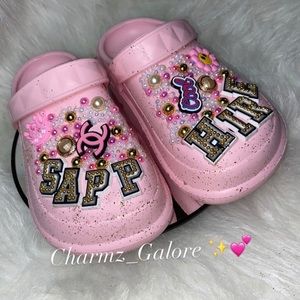 Toddler Bedazzled Crocs